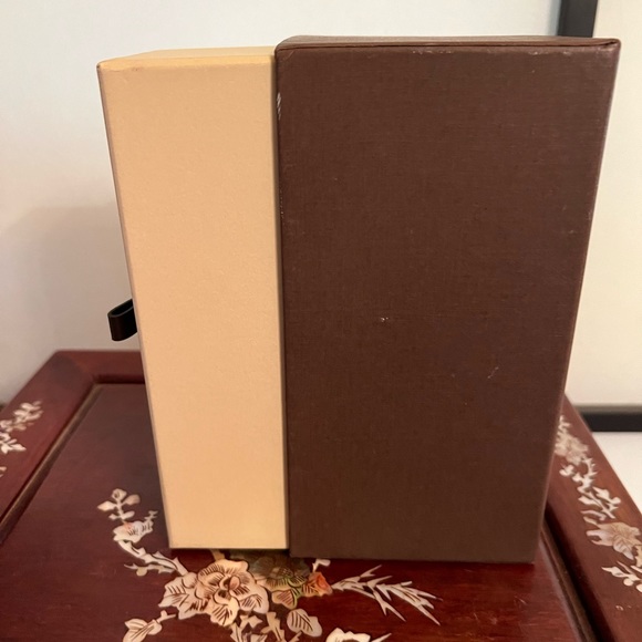 Louis Vuitton Empty Box for Sun Glasses ~❤️ 7”x 3”  Dark Brown Slider - Picture 2 of 3